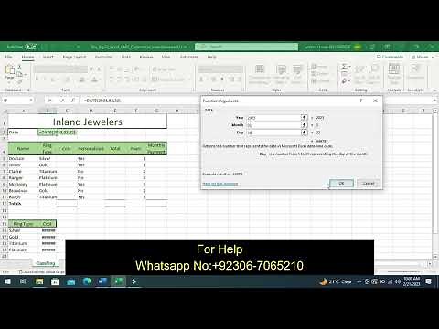 Exp22_Excel_Ch02_CumulativeAssessment_Inland_Jewelers | Excel Chapter 2 Cumulative Assessment