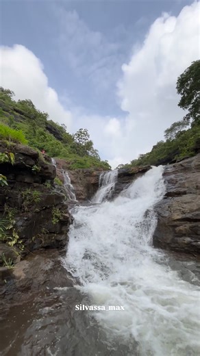 Silvassa / Daman / update on Instagram: "Ganesh waterfall #best #waterfall #bestwaterfall #video #india #gujarat #india #silvassa_max #silvassa #dnh #video #dd #viral #reels #daman #viralvideo"