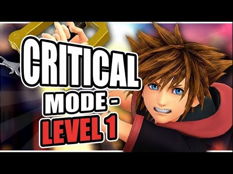 KH3 LvL 1 Crit (Live Playthrough)