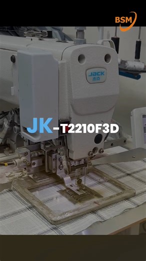 Introducing the JACK JK-T2210-F3D — a high-precision computerized pattern sewing machine engineered for accuracy 🎯, speed ⚡, and unmatched control 🎛️. Designed for complex stitching, label attachments, decorative patterns, and reinforcement seams, the T2210-F3D delivers consistent results across various fabric types — from garments to technical materials. With its advanced digital system and strong motor stability, this machine brings next-level efficiency to any production floor 🏭 while ensu