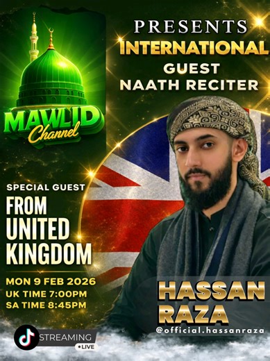 Celebrating Mawlid-Un-Nabi with Hassan Raza