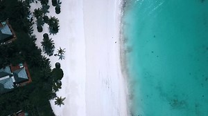 Gorgeous aerial flight bird's eye view stable tripod drone shot | Premium Stock Video Footage