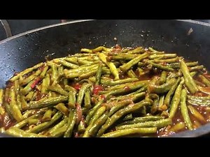 Easy to cook the string beans