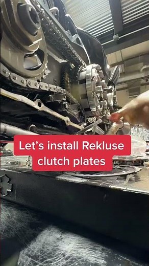 install clutch plate timelapse