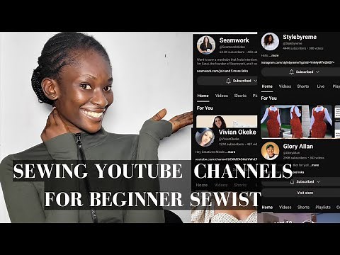 15 Sewing YouTube Channels For Beginners| Binge-Worthy Sewing videos.