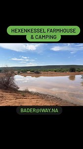 Directions: From Windhoek to Rehoboth, at the Station on Route to Uhlenhorst on the C 25 - then 40 km on Gravel Road until the farm - Please Note: You need to book to get access to the Farm, the Gate is closed otherwise. Farm is about 140 km from Windhoek - bordering on the Red Dunes 1 big Campsite with Rondawel & Bar & Kitchen and Build in Braai - Max Group of 15 People Solar Lights & 1 Power Point at Campsite Wash Basin Hot Water via Donkey Dust Bin Wooden Table and Cement garden Set with 6 Ch
