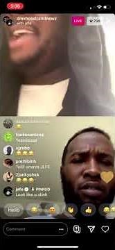 Shy Glizzy Vs DMVHoodzAndNewz On IG Live 😂😂