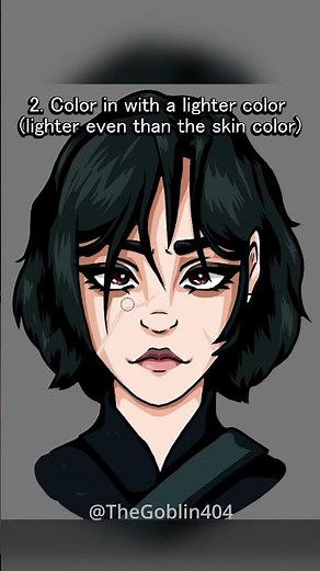 how to draw scars (a humble tutorial) featuring Vin Mistborn #mistborn #howtodraw #digitalart