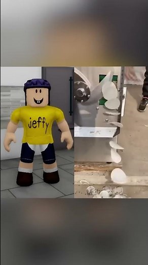 JEFFY gets so CONFUSED in ROBLOX! 😂🤣 #shorts
