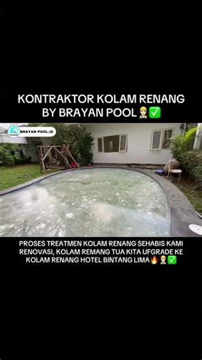 PART 9 I Proses Treatment Kolam Renang Setelah Renovasi | Bikin Air Jernih & Siap Pakai