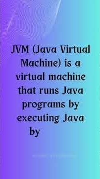 JDK, JVM & LTS Explained Simply | Java for Beginners | Programming Language for Beginners