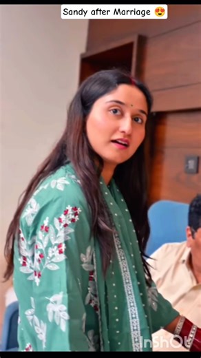 💞 Sandy after Marriage #wedding #trending #shadi #sandy