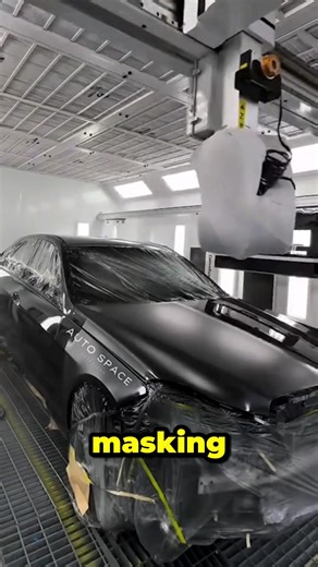 This Is An Automated Robotic Car Painting Process! #cars #robotics #robot | Ciano Enelyn | Facebook