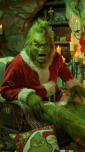 The Grinch by the Fireplace 🔥🎄 | Cozy Animated Fireplace + Lo-Fi | Fireplace Television