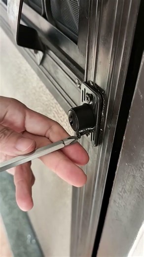 Easy Screen Door Lock Installation