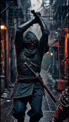 Shadow Ninja vs Enemies – Epic Night Battle in the Rain! 🌧️⚔️