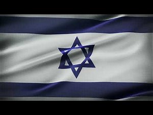 🚩Israel Flag Waving | GREEN SCREEN & CHROMA MATTE🚩