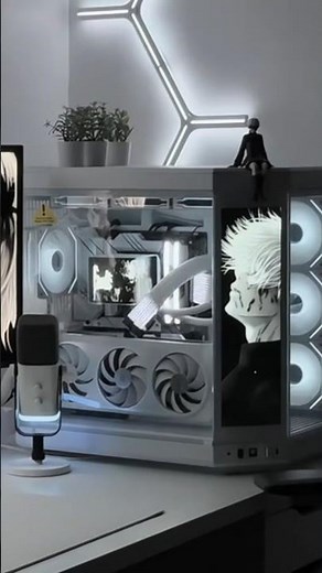 I Built A Black And White PC Setup