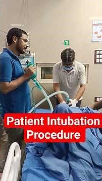 Patient Intubation Procedure || causes || symptoms || treatment #shorts #short #trending