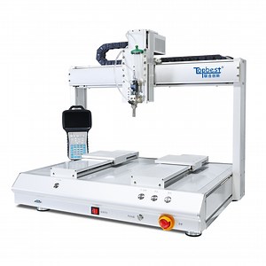 [Hot Item] Desktop Automatic Epoxy Glue Adhesive Atomization Spraying Coating Dispensing Machine with Spray Valve