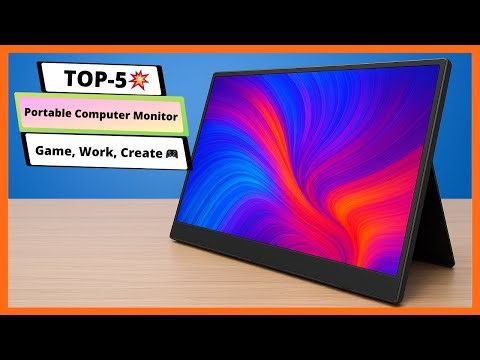 ✅ Top 5 Best Portable Computer Monitor 2025 💻 | Top Travel Monitors for Work, Gaming & Productivity!