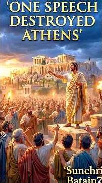 How One Speech Ended the Athenian Golden Age | Sunehri Batain7
