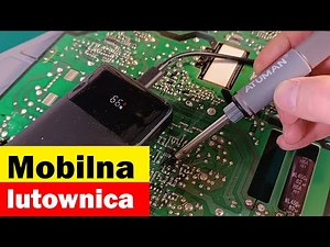 Mobile USB soldering iron Test, review