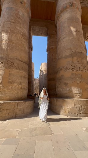 2.5K views · 5.2K reactions | Karnak Temple — The Heart of Ancient Thebes ️ A masterpiece of ancient engineering where colossal columns and sacred inscriptions tell the story of gods and kings. Karnak Temple still stands as one of Egypt’s greatest wonders. Message us Now to arrange your Journey in Egypt!✈️ Book Now: @unlimitedluxor : @danielalizbet #karnaktemple #luxor #ancientegypt #templeofkarnak #egypt #egypte #egipto #egito | Unlimited Luxor | Facebook