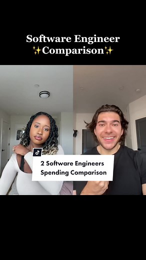 #duet with @Baxate #money Here’s how much I’ve spent as a software engineer compared to other software engineers 🤓 #finance #financialfreedom #softwareengineer #salary