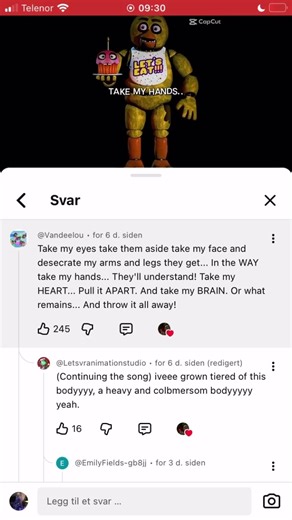 Here is a Text from a random person