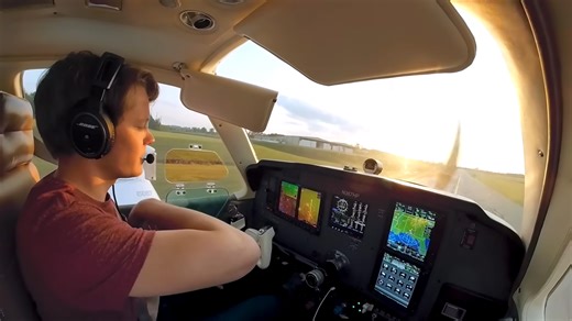 Watch a night IFR flight turn into total silence - "Alone"