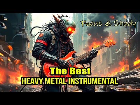 🎧 The Best Heavy Metal Instrumentals for Focus & Study – All-Time Bangers! 🤘 🔥 #heavymetalmusic