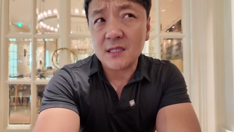 Live lobster grilled to order at a Saigon brunch buffet