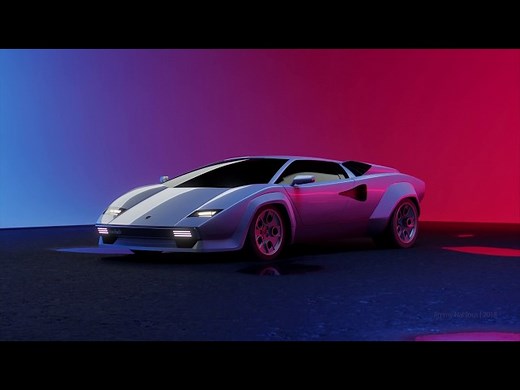 Lamborghini Countach 2018 Concept Reveal