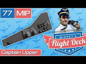 MIP Captain Upper Panel - A Boeing 737-800 Homecockpit #77