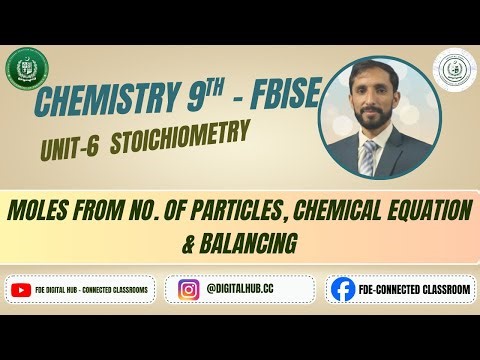 Finding Moles from Particles & Balancing Equations | Stoichiometry | Chapter 6 | Grade 9 | Chemistry