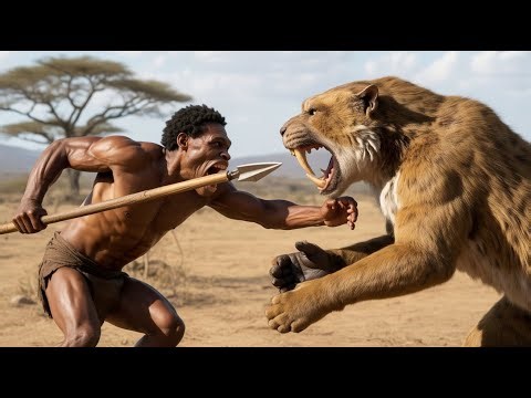 Life 7 Million Years Ago || The First Hunt: How Early Humans Discovered Fire and Tools