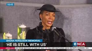 405K views · 10K reactions | Connie Ferguson, the widow of the late Shona Ferguson, says today was not about sadness. It was about celebrating the life of a giant. Ferguson was paying tribute to her husband, who was laid to rest on Wednesday after passing away due to COVID-19 complications. #DStv403 | eNCAnews | Facebook