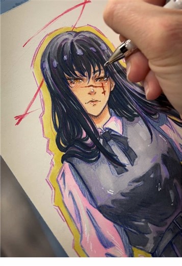 My CD player again with an Asa Sketch! #yintiny #cdplayer #recordplayer #asa #chainsawman