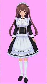 [COM3D2 showcase] Muku-chan #カスタムオーダーメイド3D2 #カスタムキャスト #customcast #COM3D2 #メイド #maid #無垢ちゃん