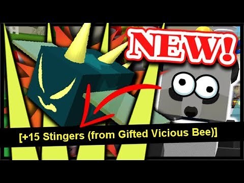 ROGUE *GIFTED* VICIOUS BEE BATTLE, HUGE STINGER REWARDS! | Roblox Bee Swarm Simulator