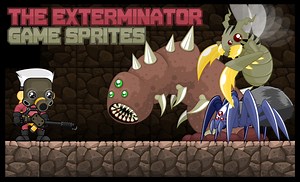 The Exterminator - Game Sprites by pzUH