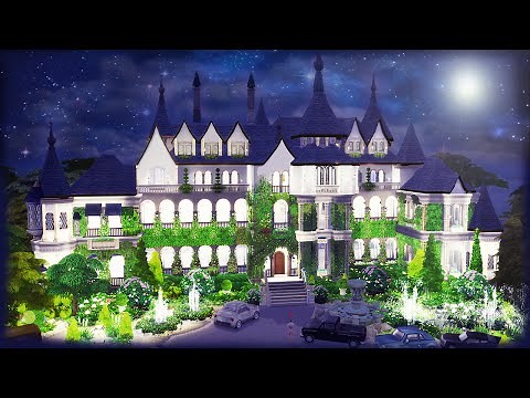 The Sims 4: Speed Build - Great Gatsby's Mansion Part 1