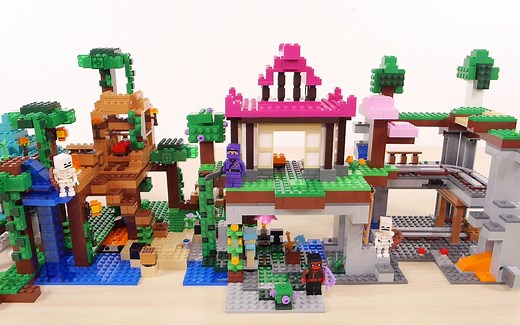 乐高我的世界 Minecraft The Training Grounds 21183 速拼