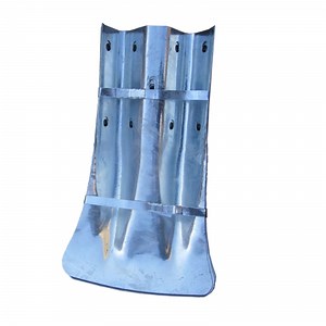 [Hot Item] Hot DIP Galvanized Metal Fishtail Bullnose Anchor Buffer Bridge Terminal End W Beam Guardrail Traffic Barrier Connector