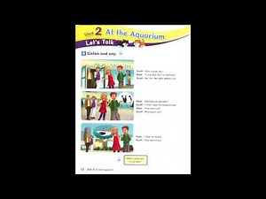 page 12 let's go 6 4th edition unit 2 at the aquarium
