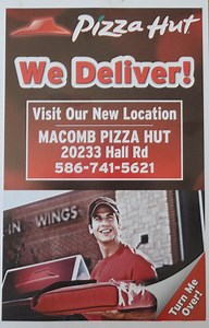 Pizza Hut Opens for Carryout and Delivery