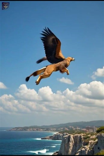 The Legend of the Gryphon: Real Life CGI Visualization (4K)