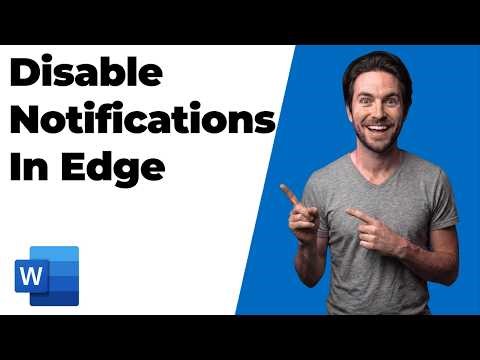 How To Disable Notifications In Edge (Easy Guide)