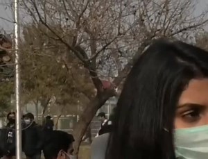 University Students protest. Demands for online exams were accepted during the protest after big media coverege | Entry Test Preparation For MDCAT